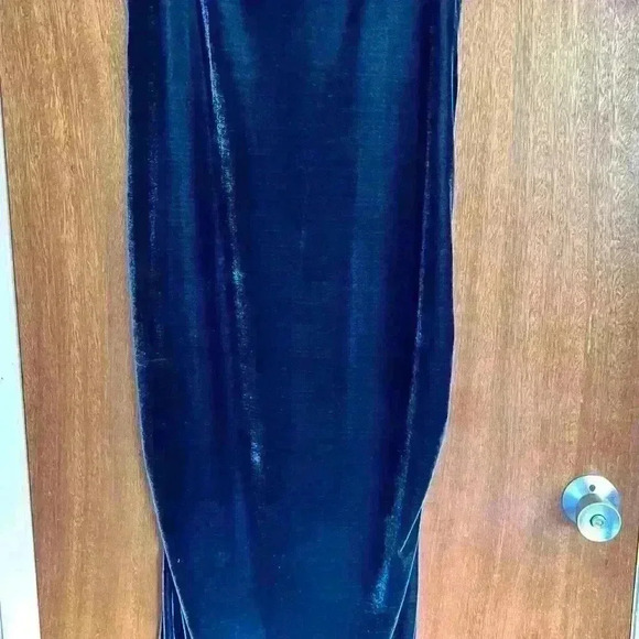 Velvet Long high neck dress size XXL - Picture 2 of 4